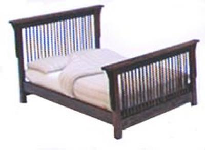 mission style bed