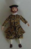 Tudor man without his gown
