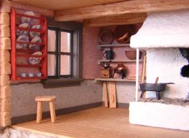 Kitchen shelves